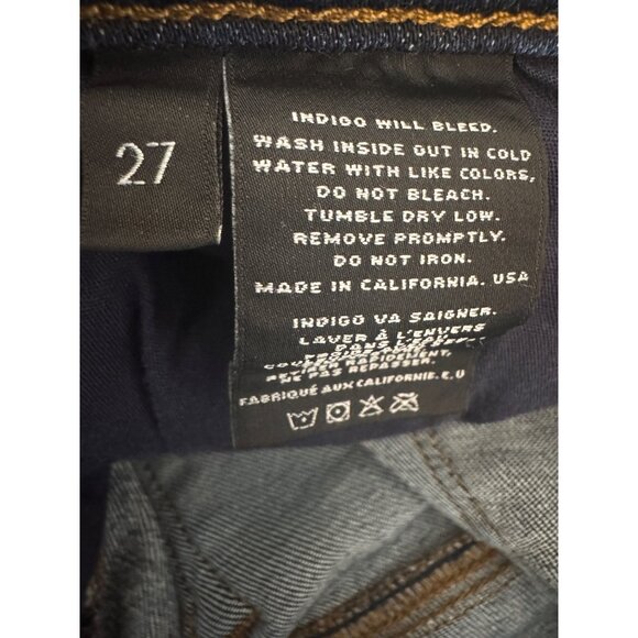2/$30 J Brand 27 Siren Skinny Jeans Dark Wash Denim - Picture 7 of 16